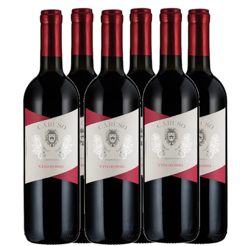 CARUSO ROSSO 11%VOL 750ml 6pcs