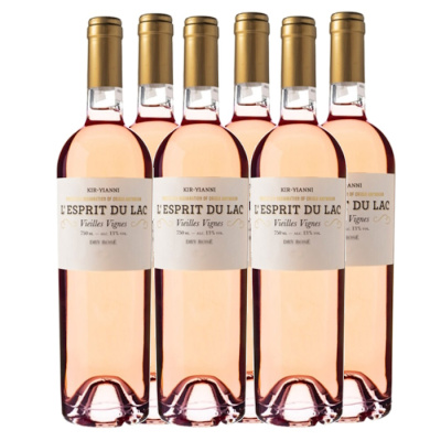 KYR YIANNI L ESPRIT DU LAC DRY ROSE WINE 13.5%VOL 750ml 6pcs