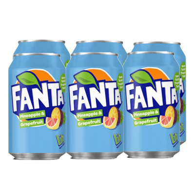 FANTA PINEAPPLE & GRAPEFRUIT CAN 330ml 6pcs