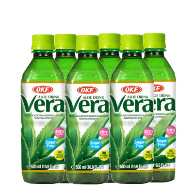 OKF ALOE VERA ORIGINAL SUGAR FREE 500ml 6pcs