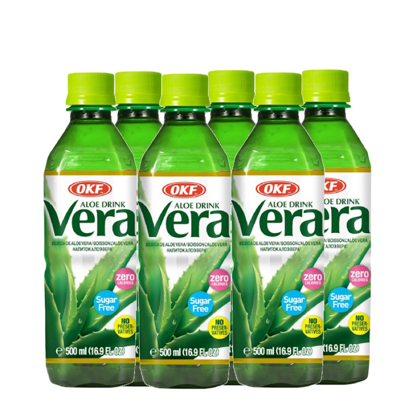 OKF ALOE VERA ORIGINAL SUGAR FREE 500ml 6pcs