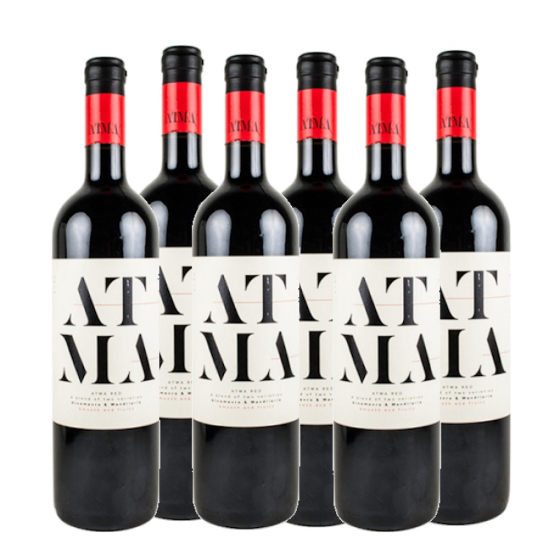 THYMIOPOULOS ATMA RED WINE 13%VOL 750ml 6pcs