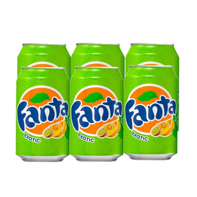 FANTA EXOTIC CAN 330ml 6pcs