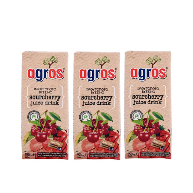 AGROS SOUR CHERRY 3x250ml