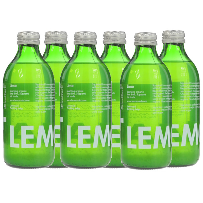 LEMONAID LIME BIO 330ml 6pcs