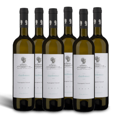 XATZIMICHALIS CHARDONNAY "GERAKOFOLIA" 13%VOL 750ml 6pcs