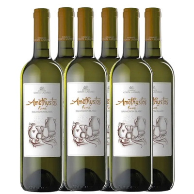 LAZARIDIS AMETHYSTOS FUME SAUVIGNON BLANC WHITE WINE 13%VOL 750ml 6pcs