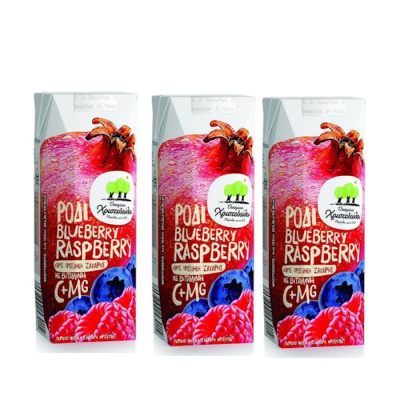 OIKOGENIA CHRISTODOULOU POMEGRANATE BLUEBERRY RASPBERRY 3x250ml