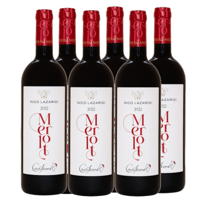 NICO LAZARIDI CAVALIERI RED WINE 750ml 6pcs