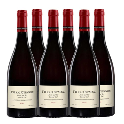 THYMIOPOULOS EARTH & SKY RED WINE 14%VOL 750ml 6pcs