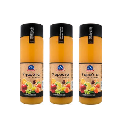 OLYMPOS NATURAL JUICE 9 FRUITS 250ml 3pcs