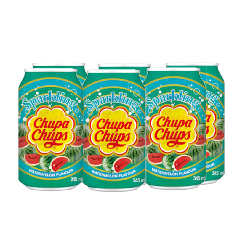 CHUPA CHUPS WATERMELON 345ml 6pcs