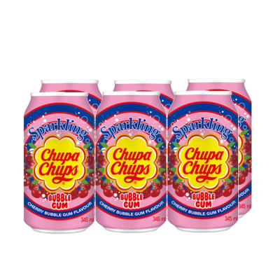 CHUPA CHUPS BUBBLE GUM 345ml 6pcs