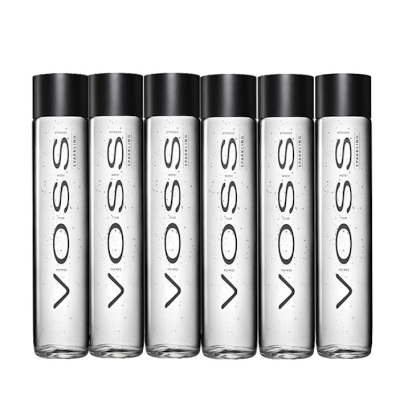 VOSS ARTESIAN SPARKLING BOTTLED WATER 6x375ml