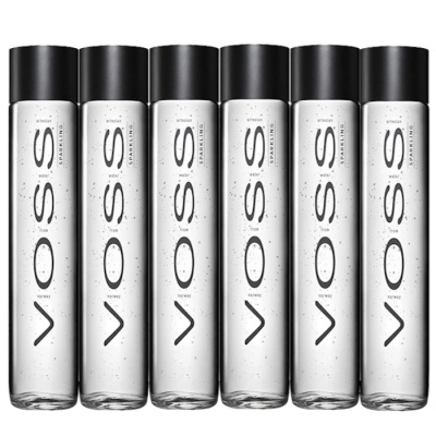 VOSS ARTESIAN SPARKLING BOTTLED WATER 6x800ml