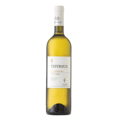 THYRSUS MALAGOUZIA VIOGNIER DRY WHITE WINE 12,5%vol 750ml