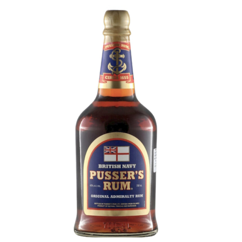 BRITISH NAVY PUSSERS RUM 40%VOL 700ml