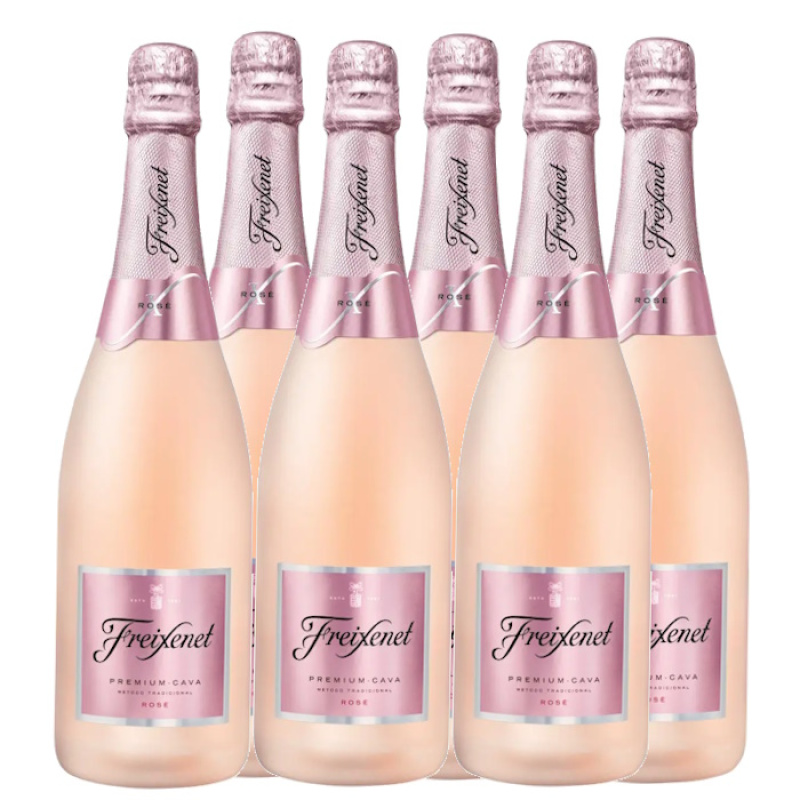 FREIXENET ROSE EXTRA DRY 11.5%VOL 750ml 6pcs