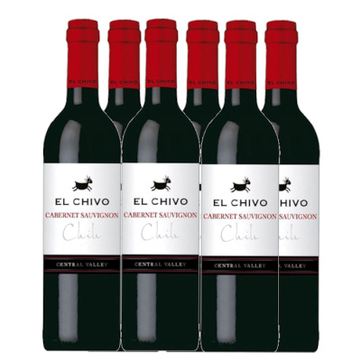 EL CHIVO CABERNET SAUVIGNON CHILE RED WINE 13,5%VOL 750ml 6ps