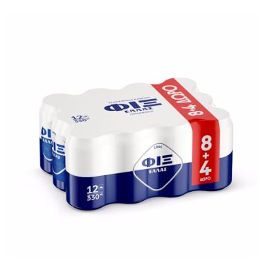 FIX BEER CAN 330ml 8+4 FREE