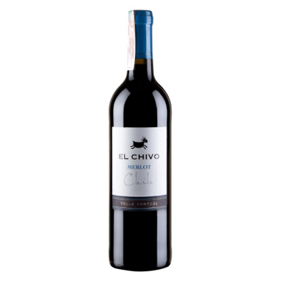 EL CHIVO MERLOT CHILE RED WINE 13,5%VOL 750ml