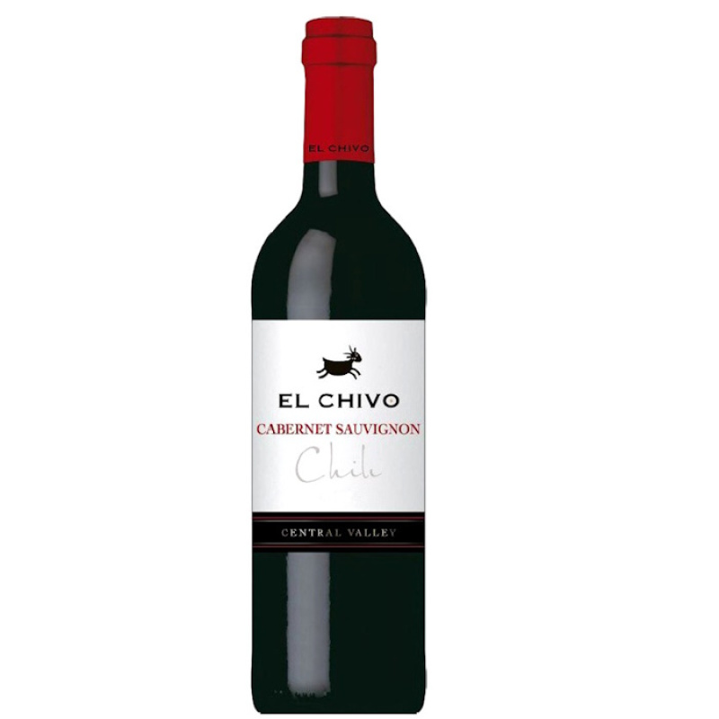 EL CHIVO CABERNET SAUVIGNON CHILE RED WINE 13,5%VOL 750ml