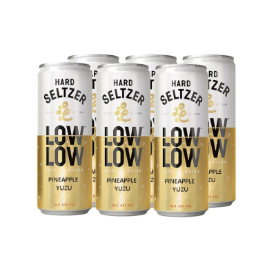 HARD SELTZER LOW LOW PINEAPPLE YUZU 4,5%VOL 330ml 6pcs