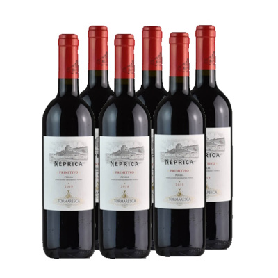 ANTINORI TORMARESCA NEPRICA PRIMITIVO 14,5%VOL 750ml 6pcs