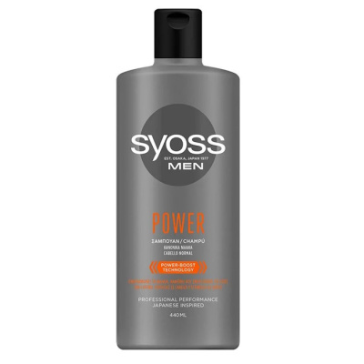 SYOSS MEN POWE BOOST 440ml