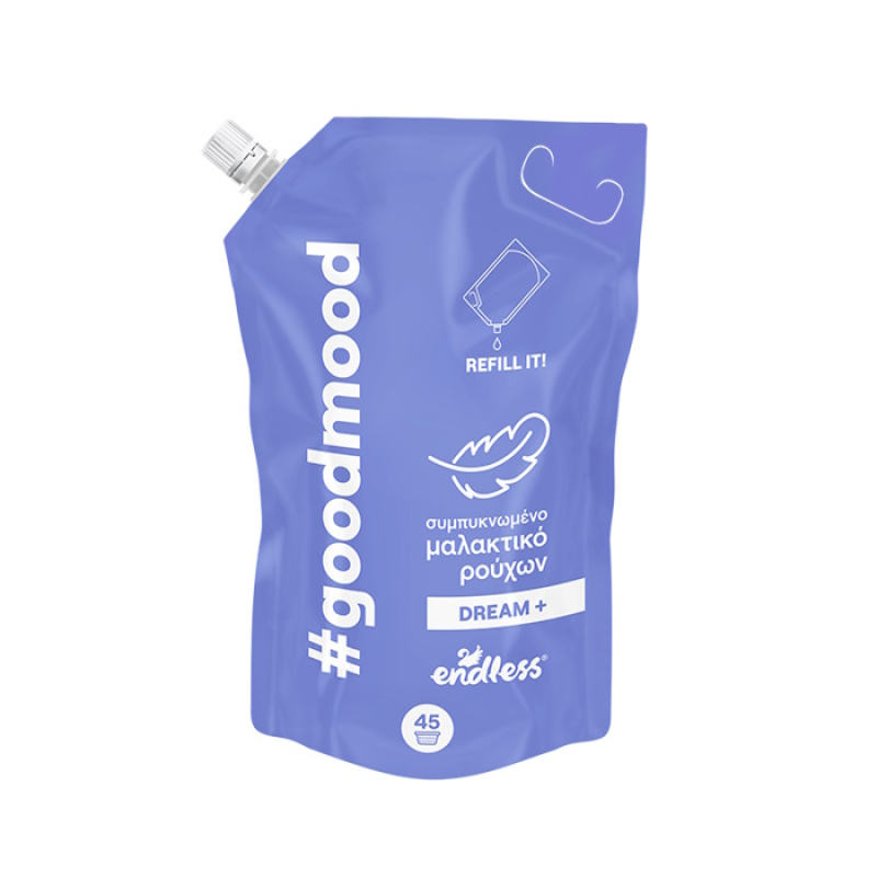 GOODMOOD CONCENTRATED FABRIC SOFTENER DREAM POUCH 1L