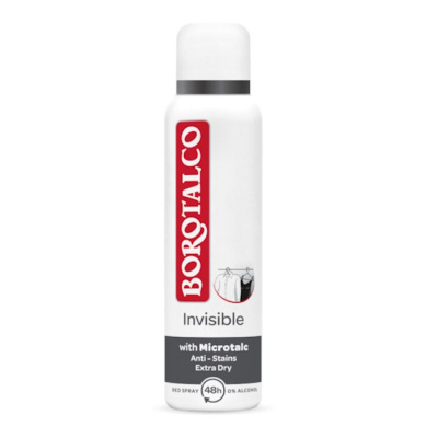 BOROTALCO DEODORANT INVISIBLE SPRAY 150ml