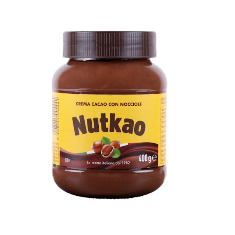 NUTKAO CREAM CACAO WITH HAZELNUT 400gr