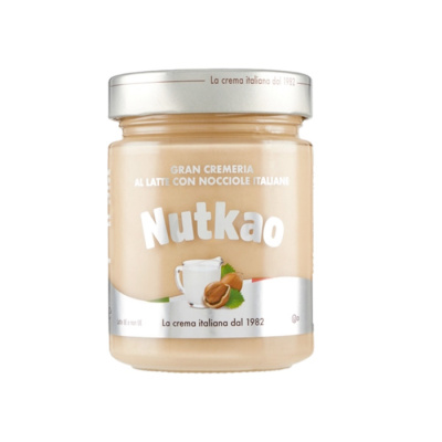 NUTKAO CREAM WHITE HAZELNUT 350gr