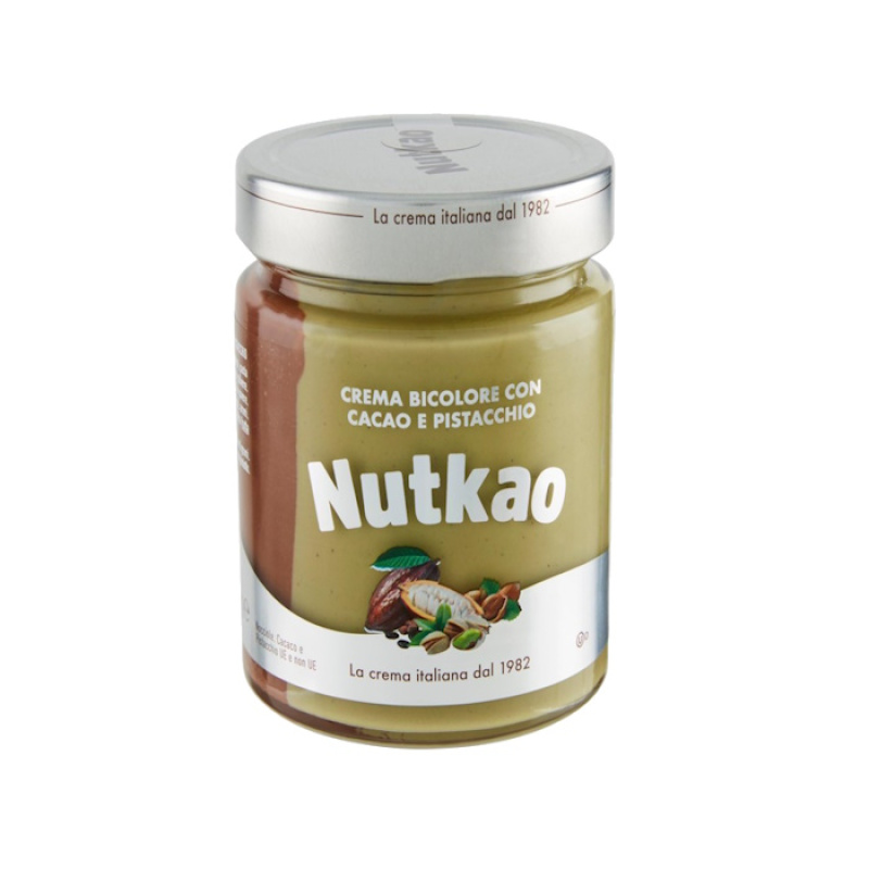 NUTKAO CREAM CHOCOLATE AND PISTACHIO 330gr