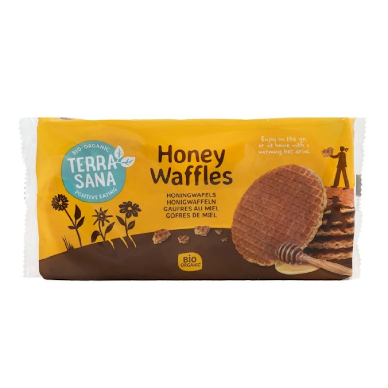 TERRA SANA HONEY WAFFLE 175gr bio