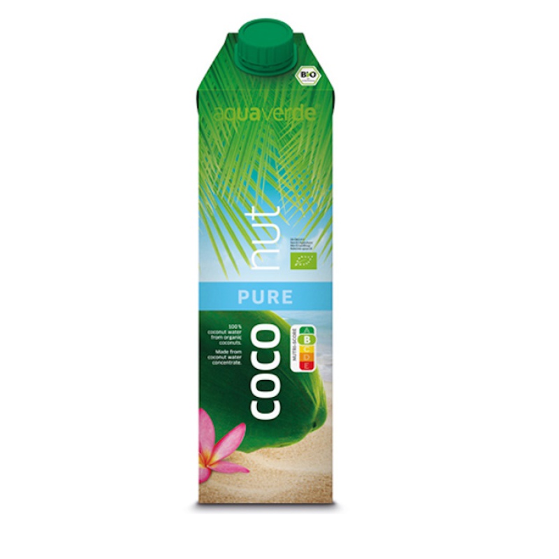 AQUA VERDE COCONUT JUICE 1L bio