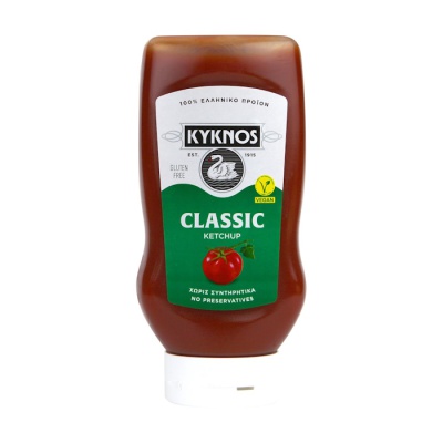 KYKNOS KETCHUP CLASSIC GLUTEN FREE 560gr