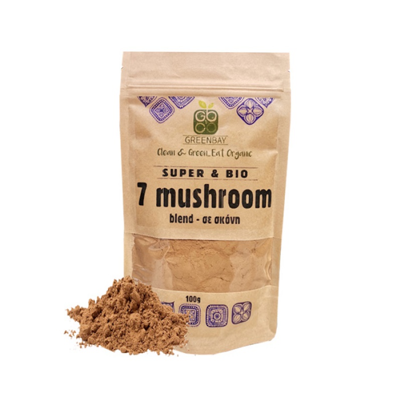 GREEN BAY 7 MUSHROOM BLEND 100gr bio