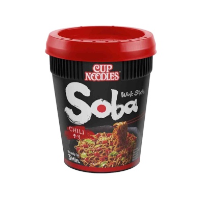 NISSIN SOBA CUP CHILLI NOODLES CUP 92gr