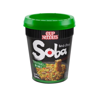 NISSIN SOBA TERIYAKI NOODLES CUP 90gr