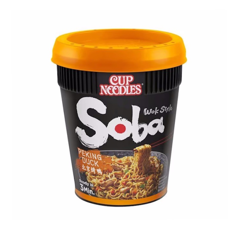 NISSIN SOBA PEKING DUCK NOODLES CUP 87gr