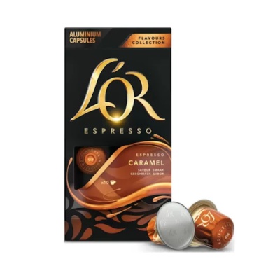 LOR CAPS ESPRESSO CARAMEL 10pcs 52gr