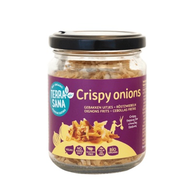 TERRA SANA CRISPY ONIONS 75gr bio