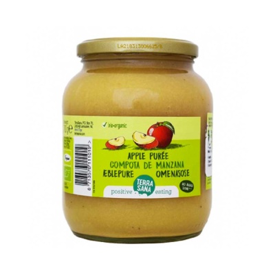 TERRA SANA APPLE PUREE 700gr bio