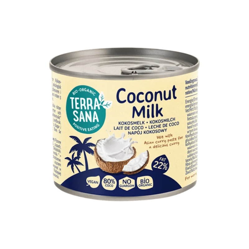 TERRA SANA COCONUT MILK 200ml bio