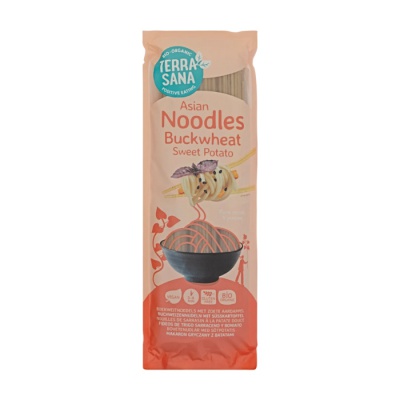 TERRA SANA BUCKWHEAT & SWEET POTATO NOODLES 250gr bio