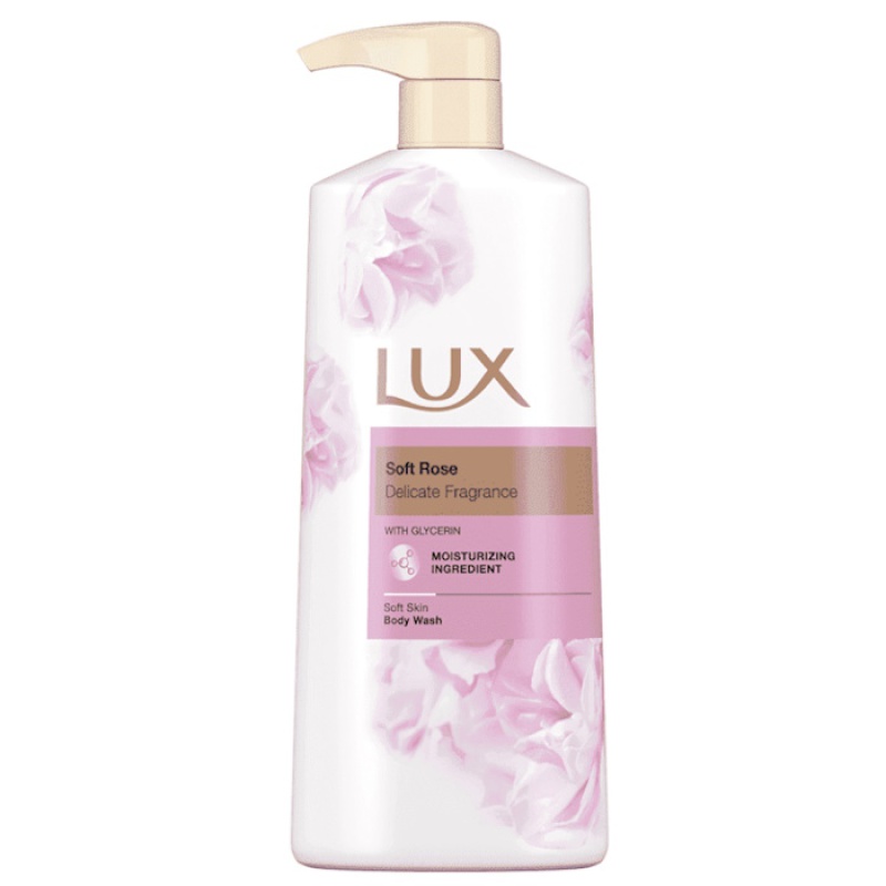 LUX BODY WASH SPFT ROSE 600ml