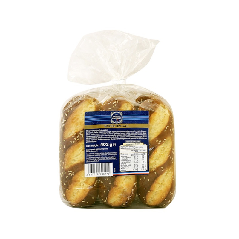 BRIOCHE GOURMET PRETZEL 402gr