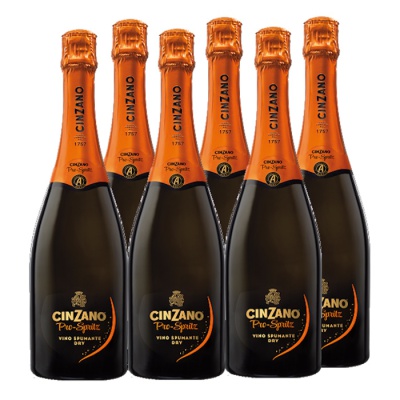 CINZANO TO SPRITZ SPARKLING WINES 11,5%VOL 750ml 6pcs