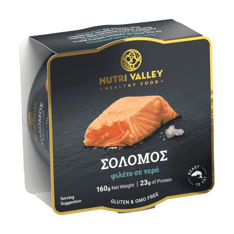 NUTRI VALLEY SALMON FILLET IN WATER 160gr